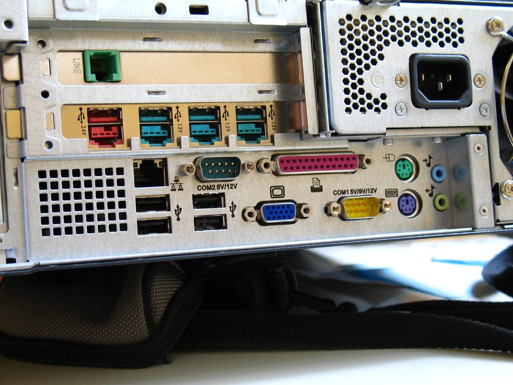 puertos de una computadora