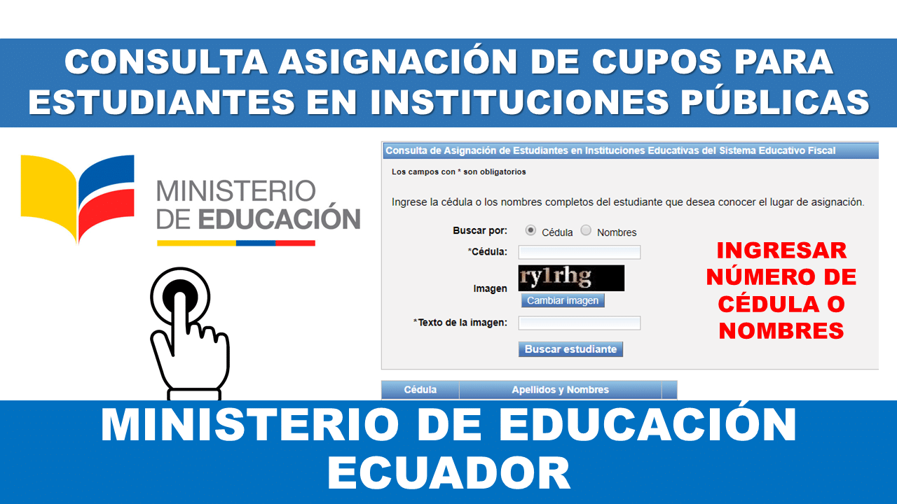 INFORMARSE SOBRE LA ASIGNACI N DE CUPOS EN ECUADOR